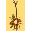 Small Leather Braid and Ring